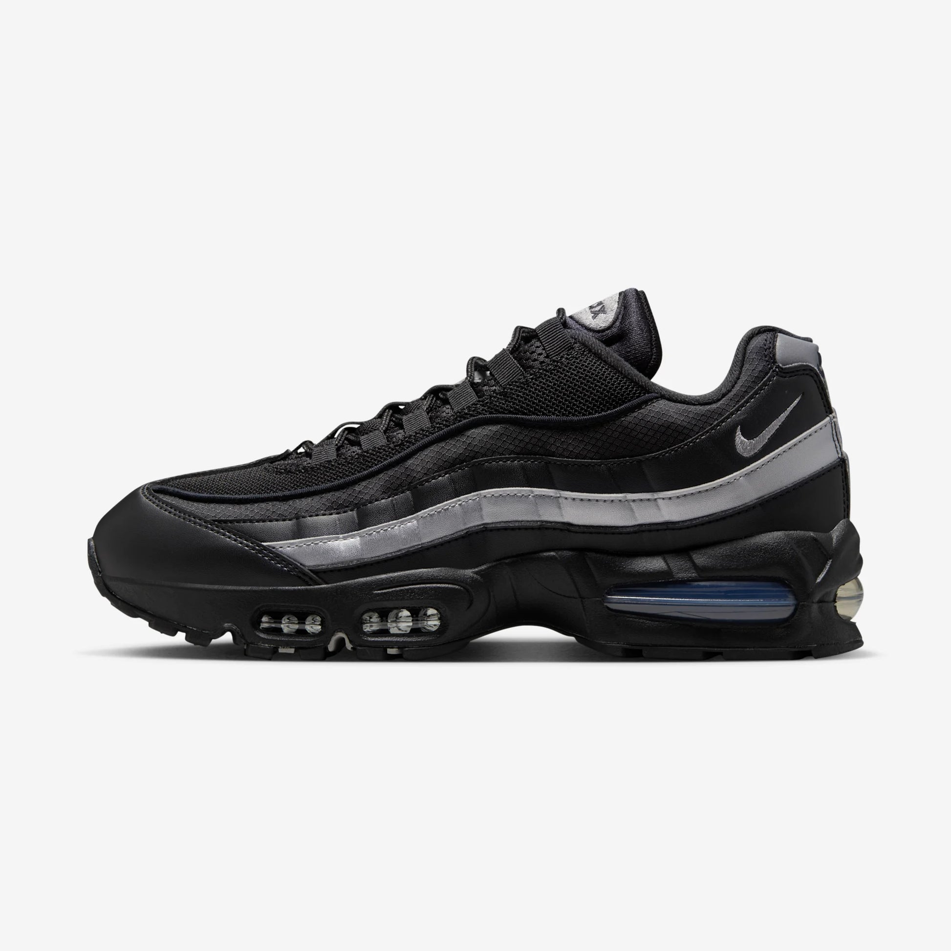 Nike Air Max 95 OG Big Bubble Black White Metallic Silver