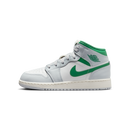 Jordan 1 Mid White Pure Platinum Pine Green