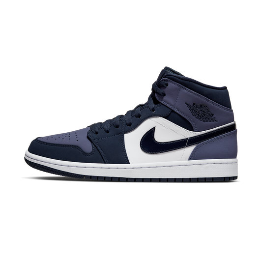 Jordan 1 Mid Obsidian Sanded Purple