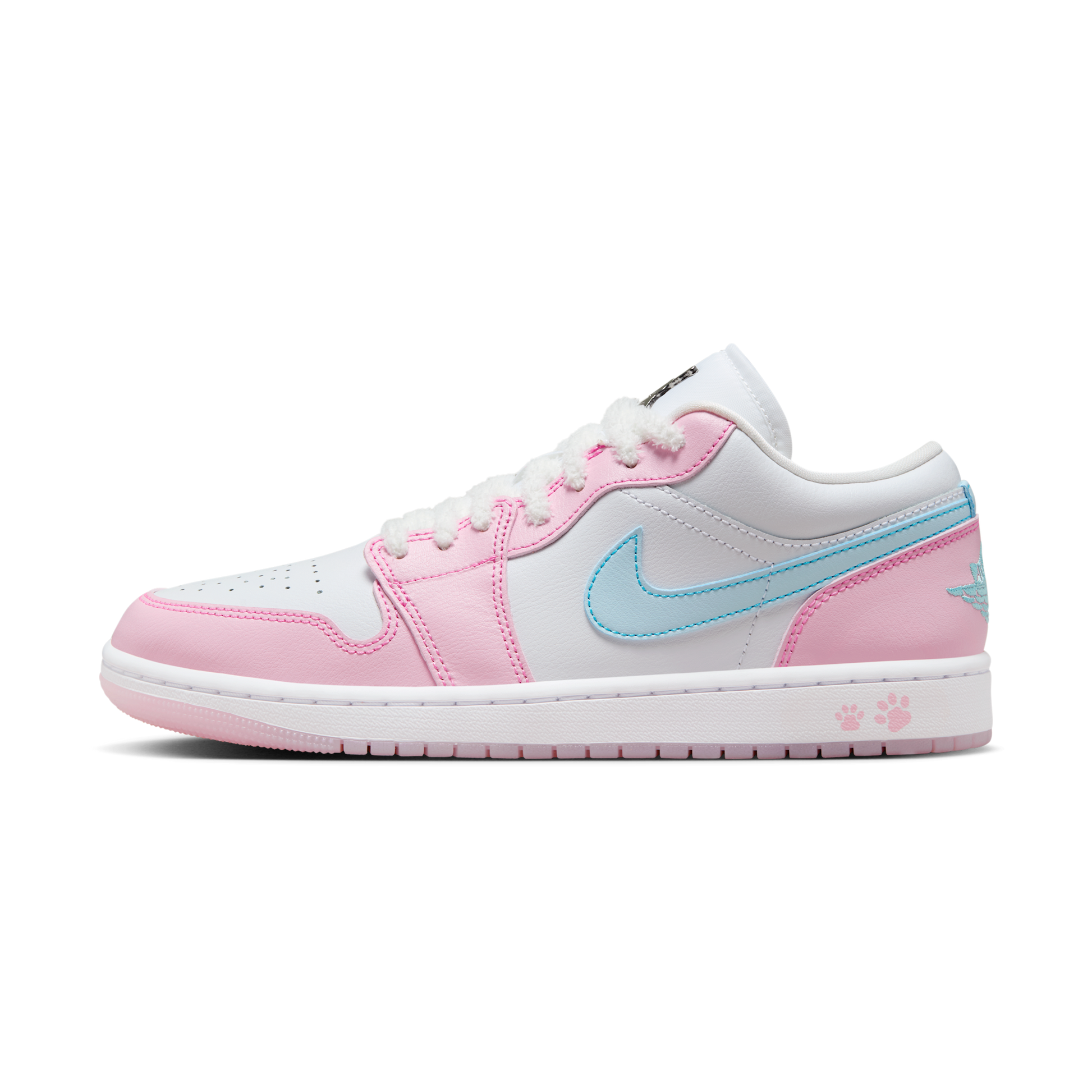 Jordan 1 Low SE Paw Print Pink Foam (Women's)