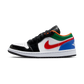 Jordan 1 Low Multi-Color Black Toe (Women's)
