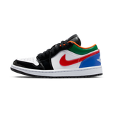 Jordan 1 Low Multi-Color Black Toe (Women's)