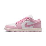 Jordan 1 Low Iced Carmine White (Women's)