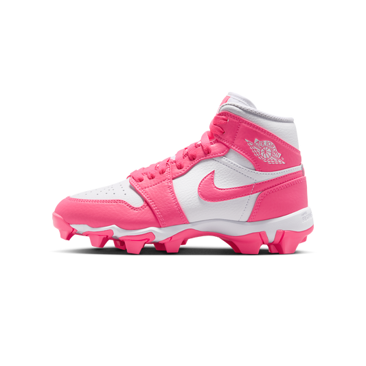 Jordan 1 Mid Cleat White Digital Pink (GS)