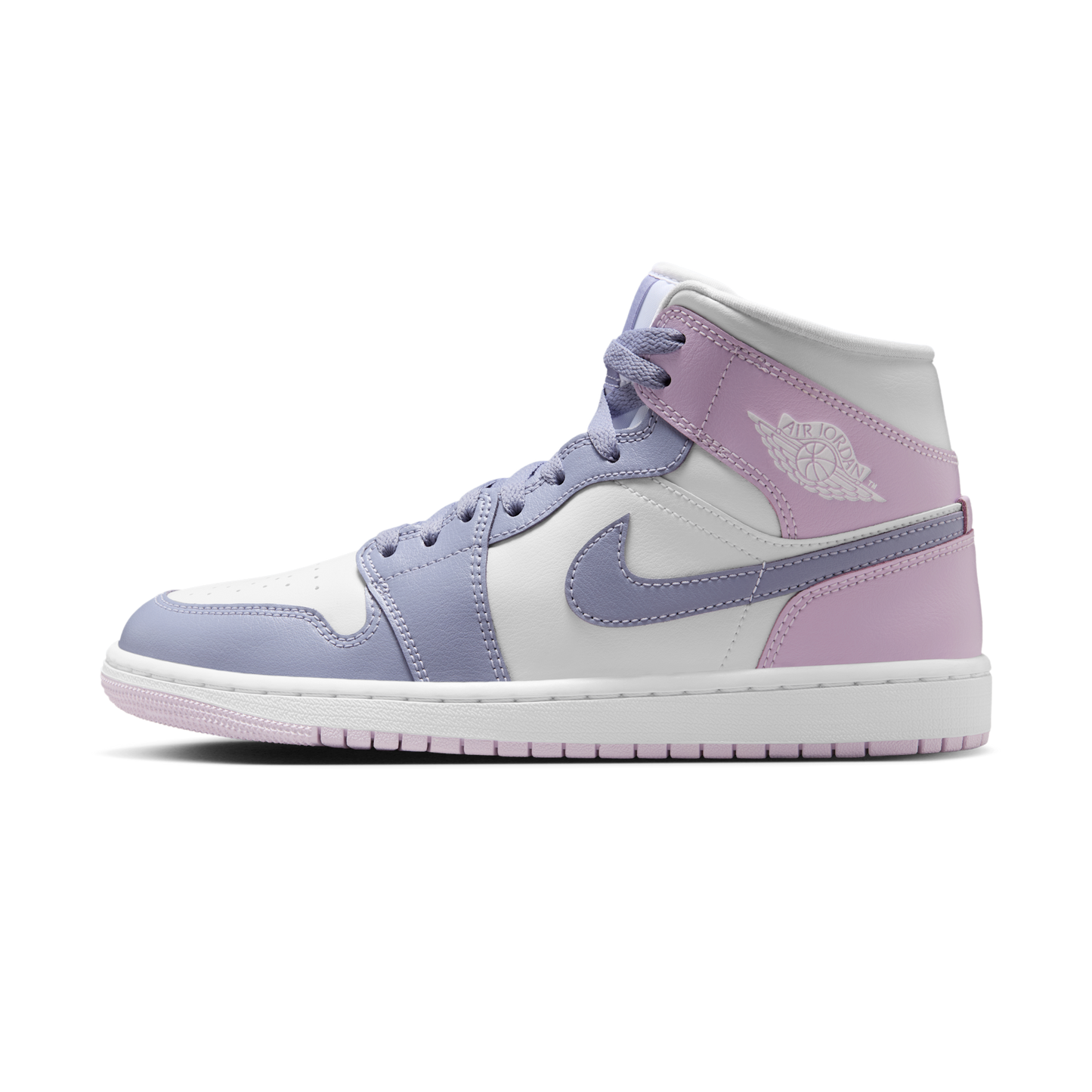 Jordan 1 Mid Indigo Haze Doll White (Women's)