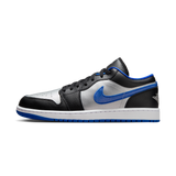 Jordan 1 Low Black Game Royal Metallic Platinum