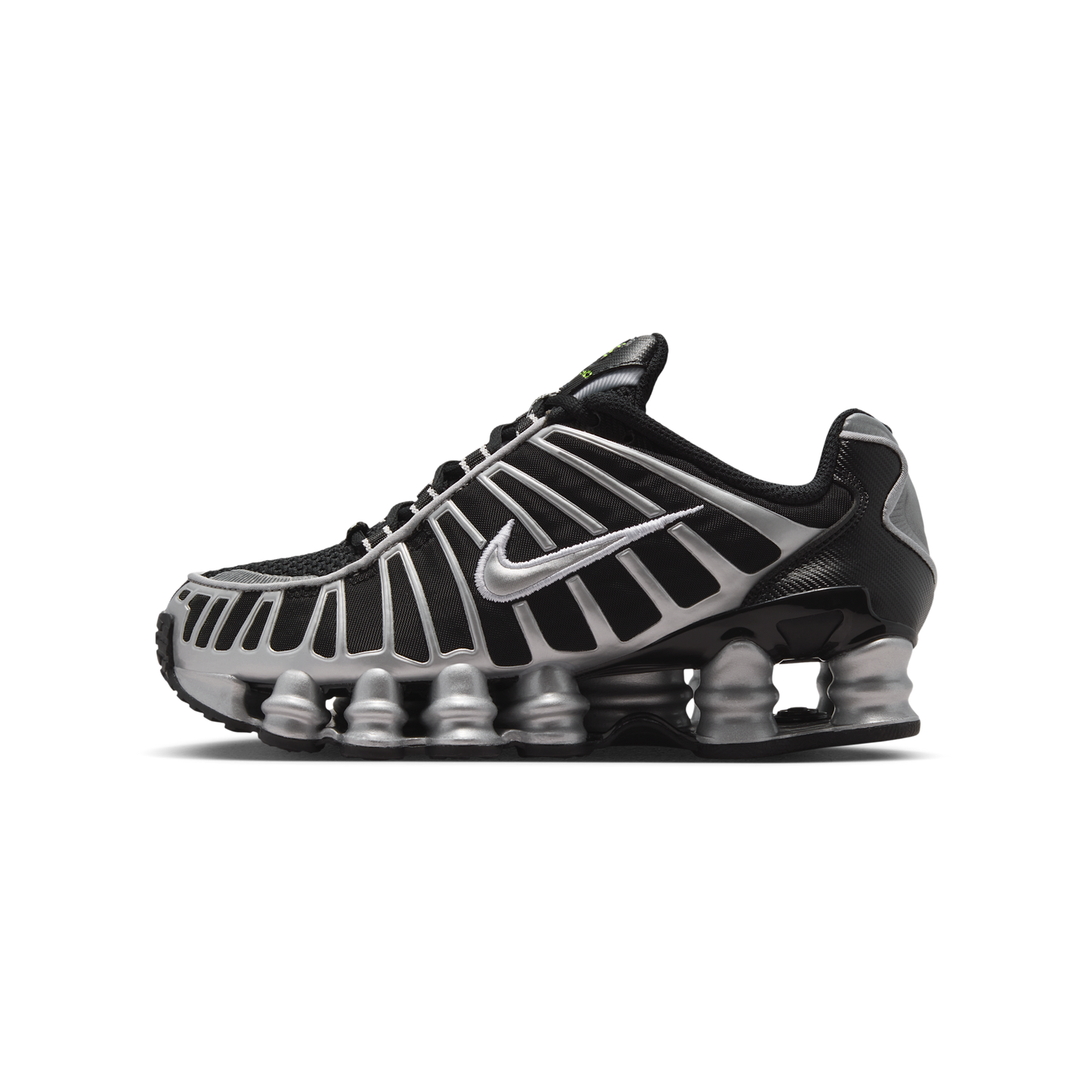 Nike Shox TL Black Volt Metallic Silver (GS)