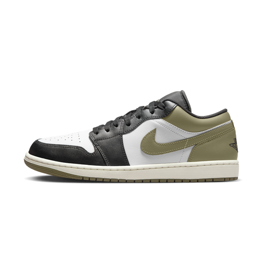Jordan 1 Low Black Toe Medium Olive