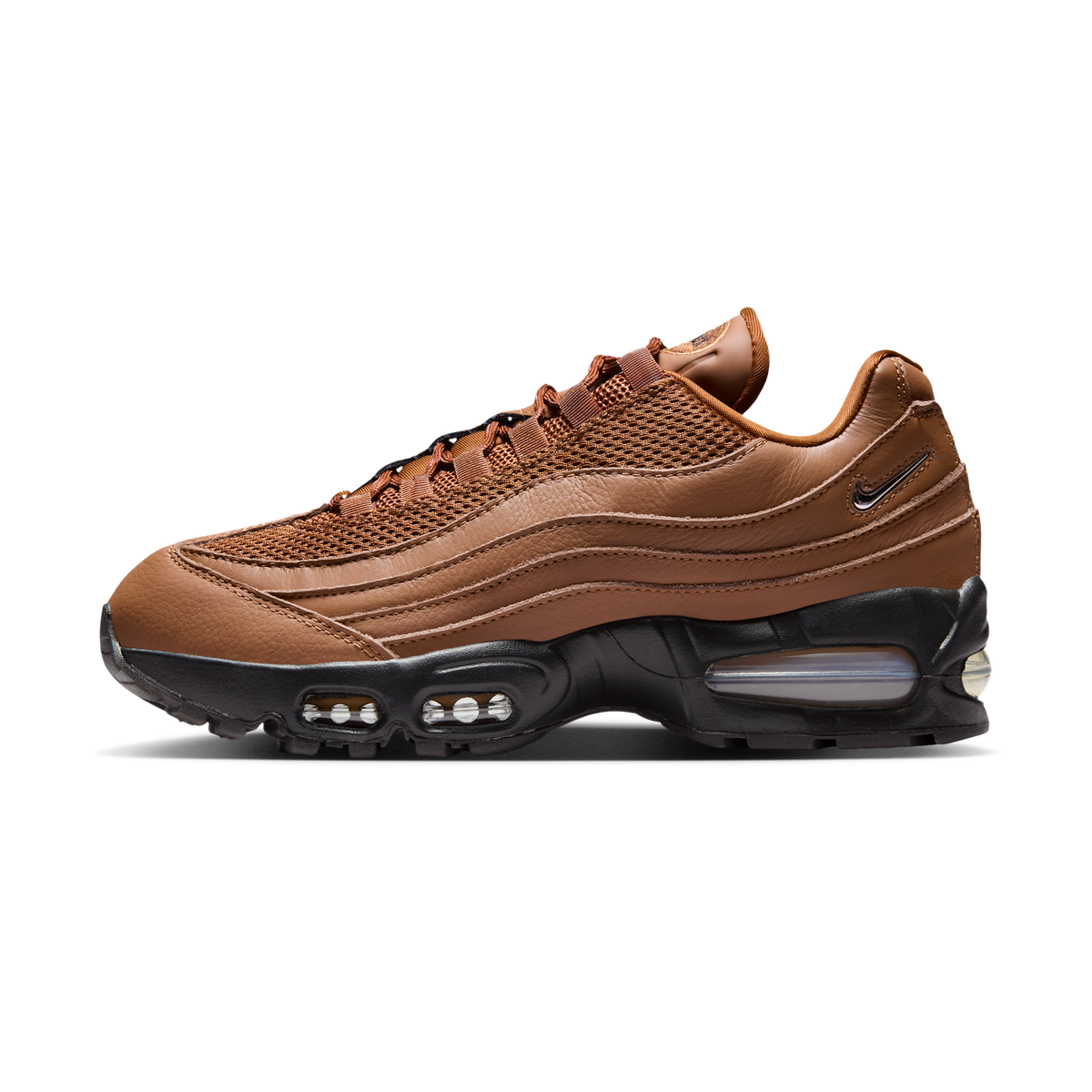 Nike Air Max 95 Big Bubble Light British Tan Jewel Swoosh (Women's)