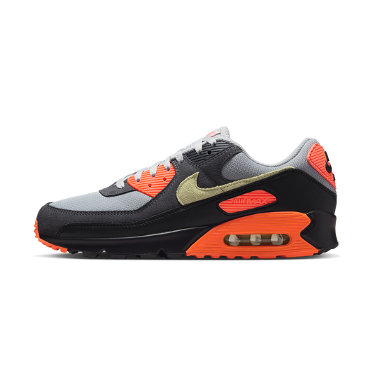 Nike Air Max 90 Light Smoke Grey Hyper Crimson Limelight