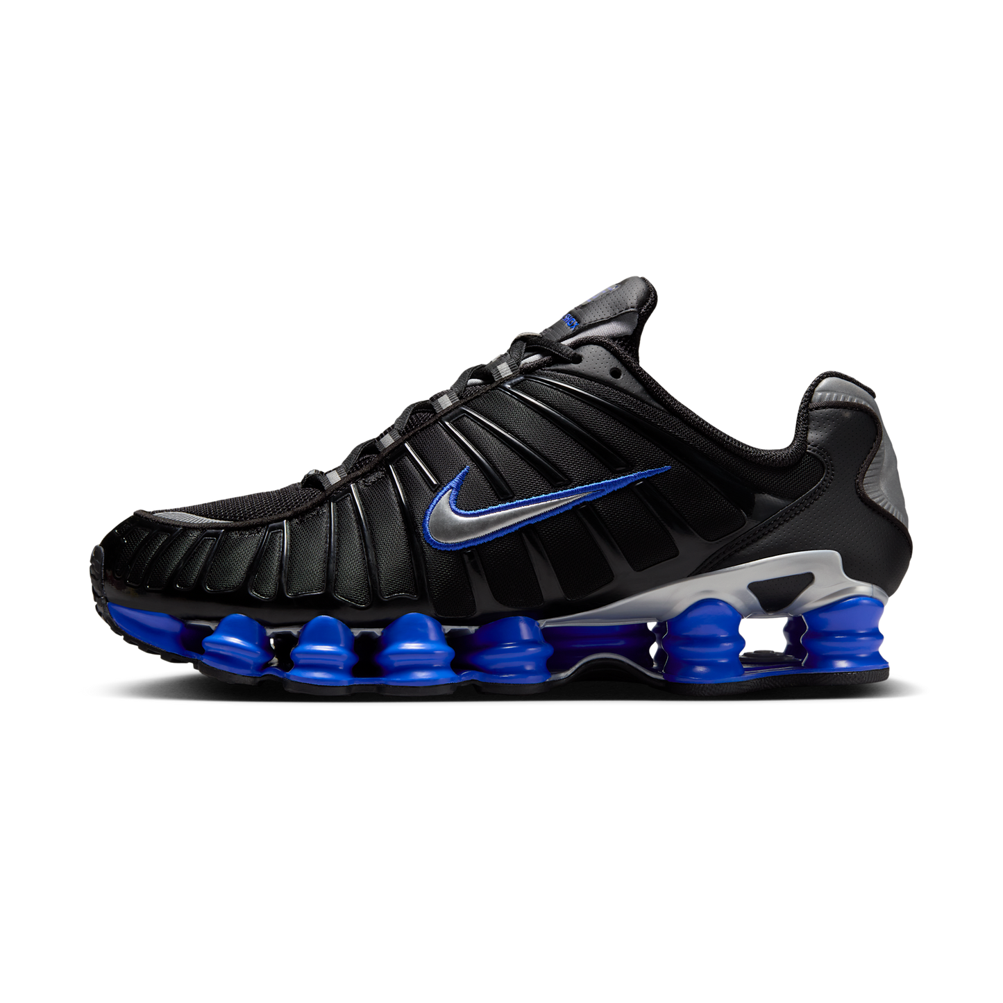 Nike Shox TL Black Racer Blue Metallic Silver