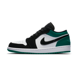 Jordan 1 Low White Black Mystic Green