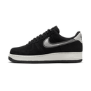 Nike Air Force 1 Low '07 LV8 Black Sail Embroidered Swoosh