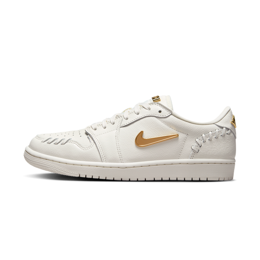 Jordan 1 Low Method of Make Sail Metallic Gold (Women's)