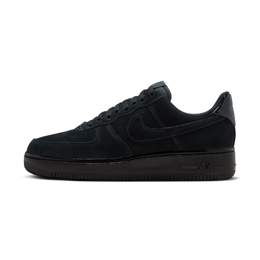 Nike Air Force 1 Low '07 Triple Black Suede (Women's)