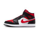 Jordan 1 Mid White Black Red (2022)