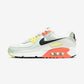 Nike Air Max 90 White Barely Green Bright Mango (Women's)