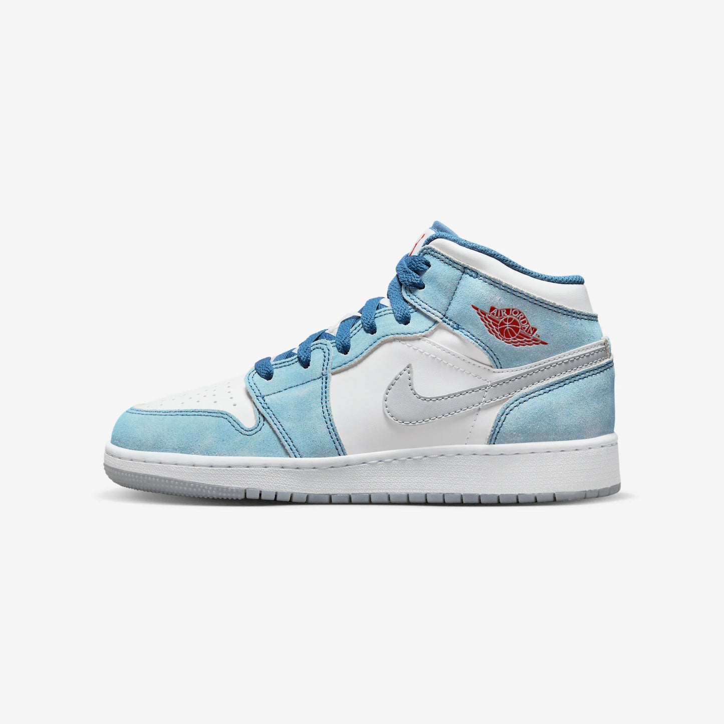 Jordan 1 Mid SE French Blue Light Steel (GS)