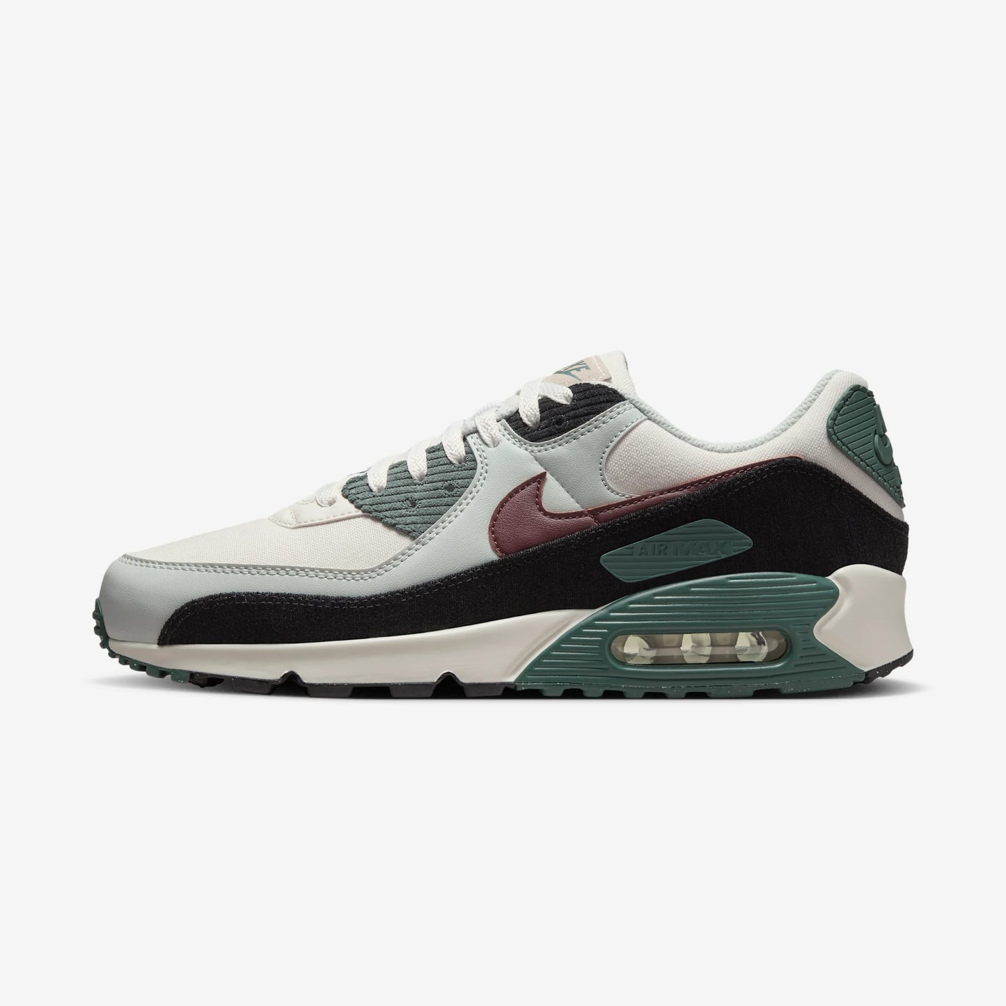 Nike Air Max 90 Burgundy Crush Vintage Green
