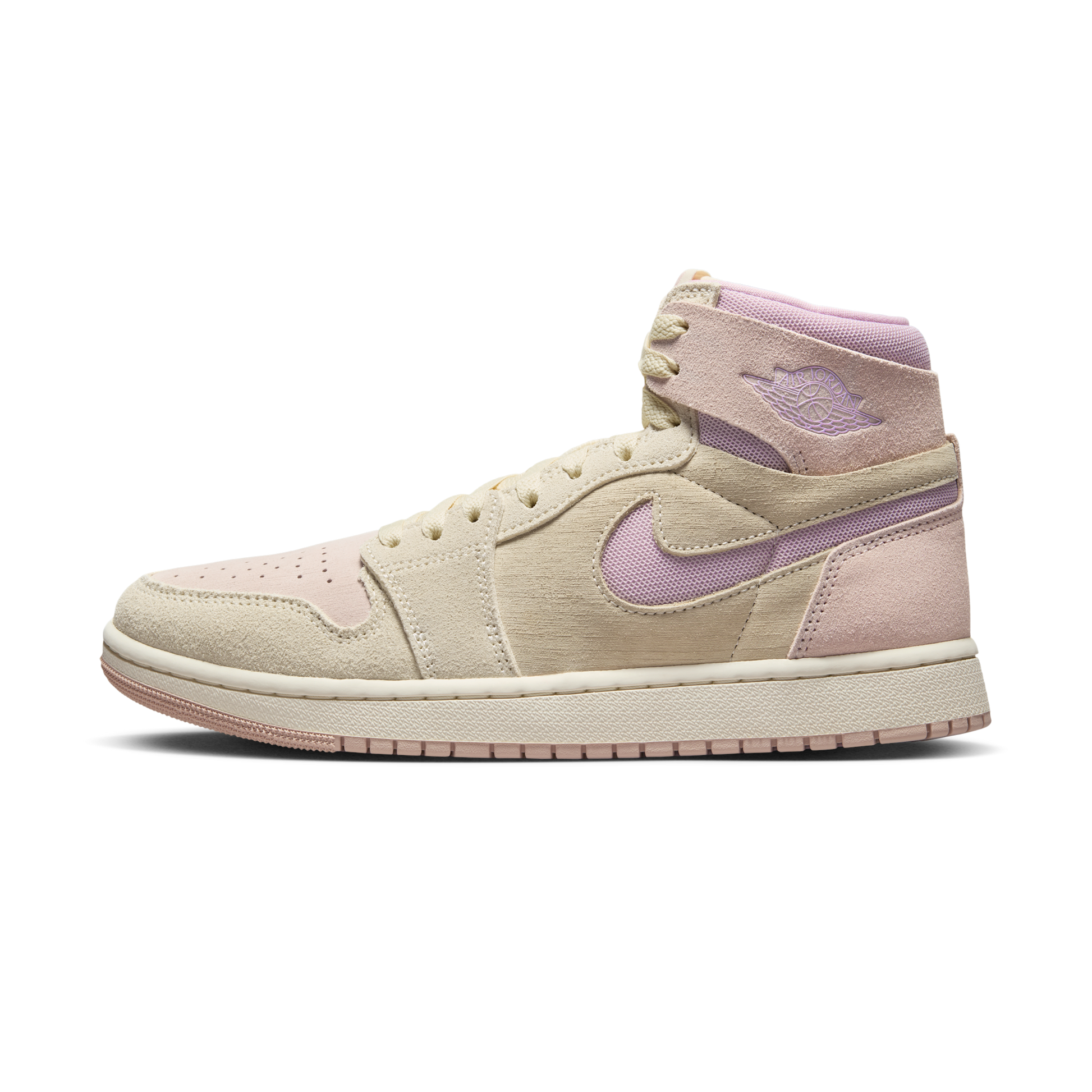 Jordan 1 High Zoom Air CMFT 2 Muslin Plum Chalk (Women's)