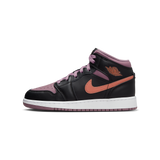 Jordan 1 Mid SE Black Sky J Mauve White Sky J Orange (GS)