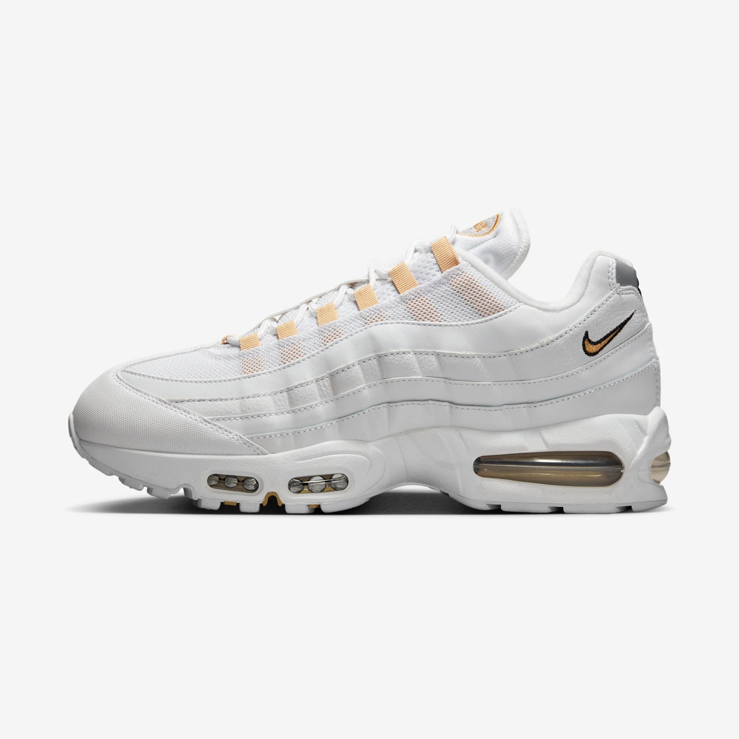 Nike Air Max 95 OG Big Bubble White Team Gold