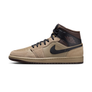 Jordan 1 Mid Khaki Baroque Brown