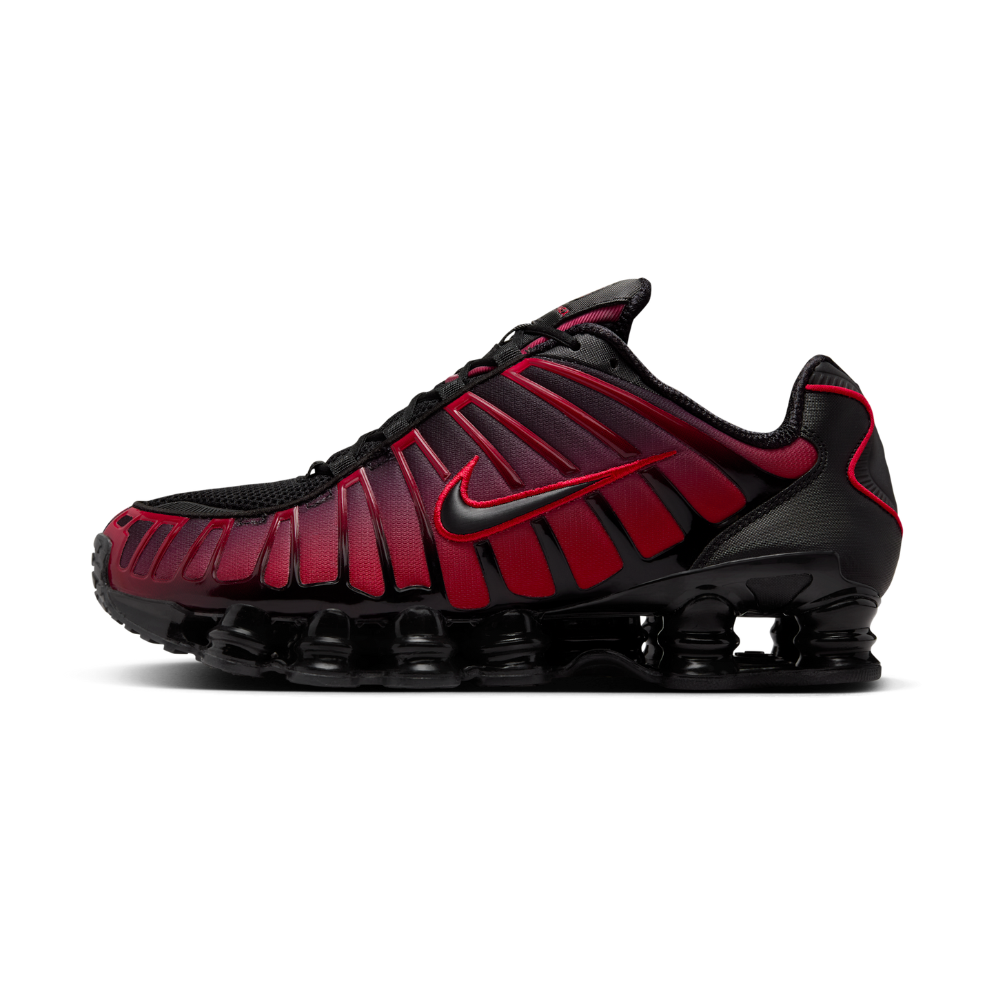 Nike Shox TL Black University Red Gradient