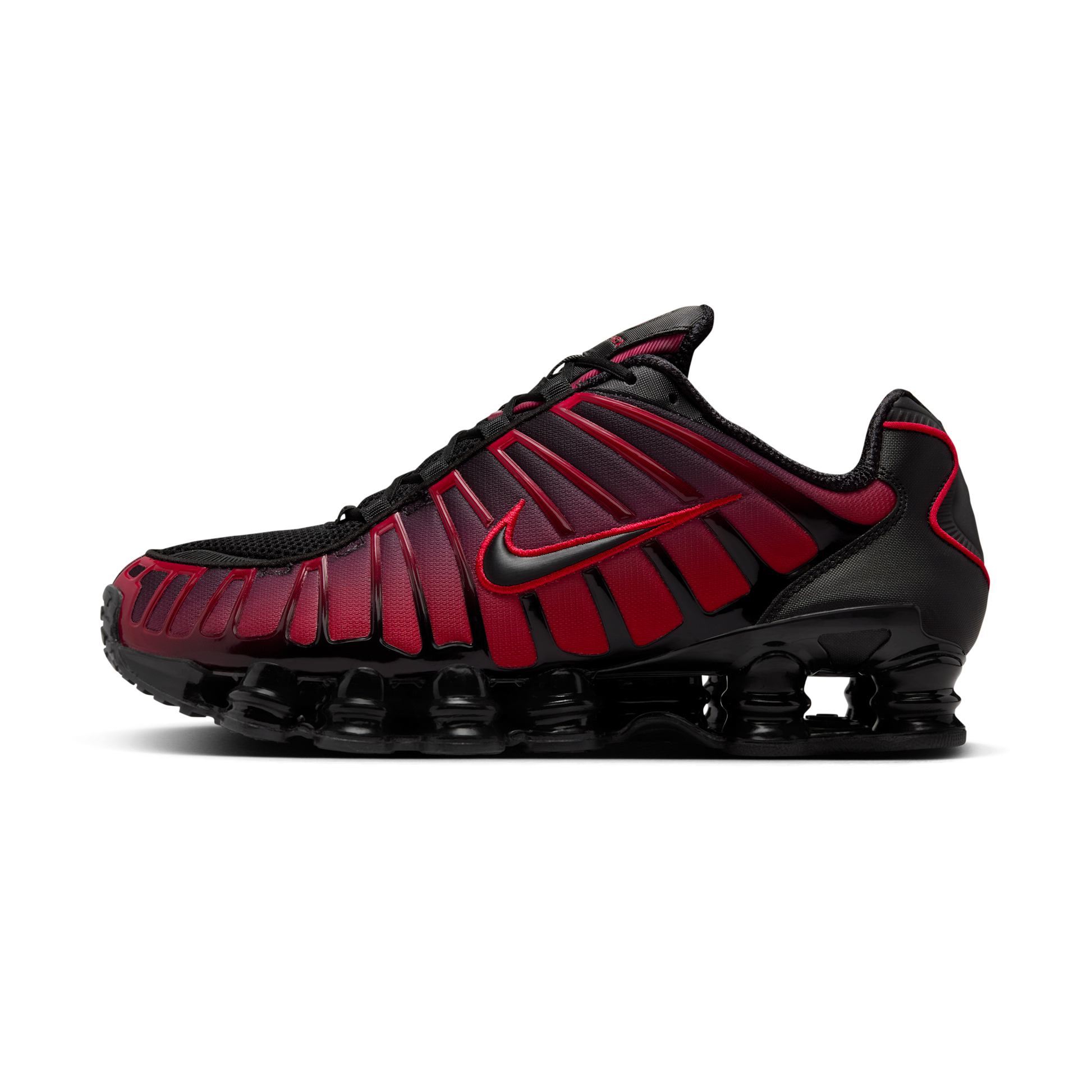 Nike Shox TL Black University Red Gradient