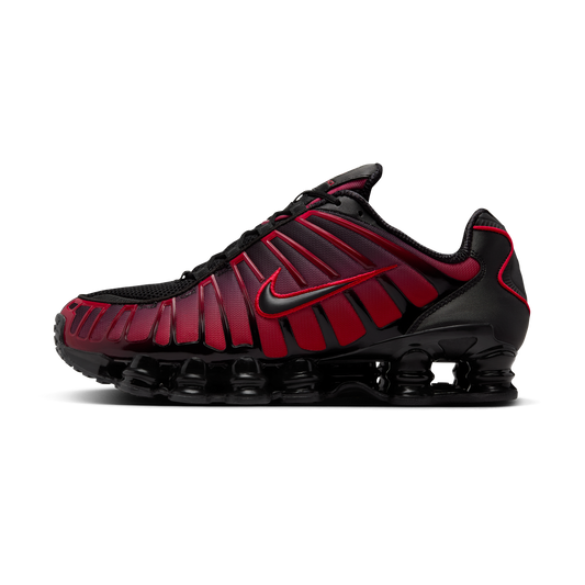 Nike Shox TL Black University Red Gradient