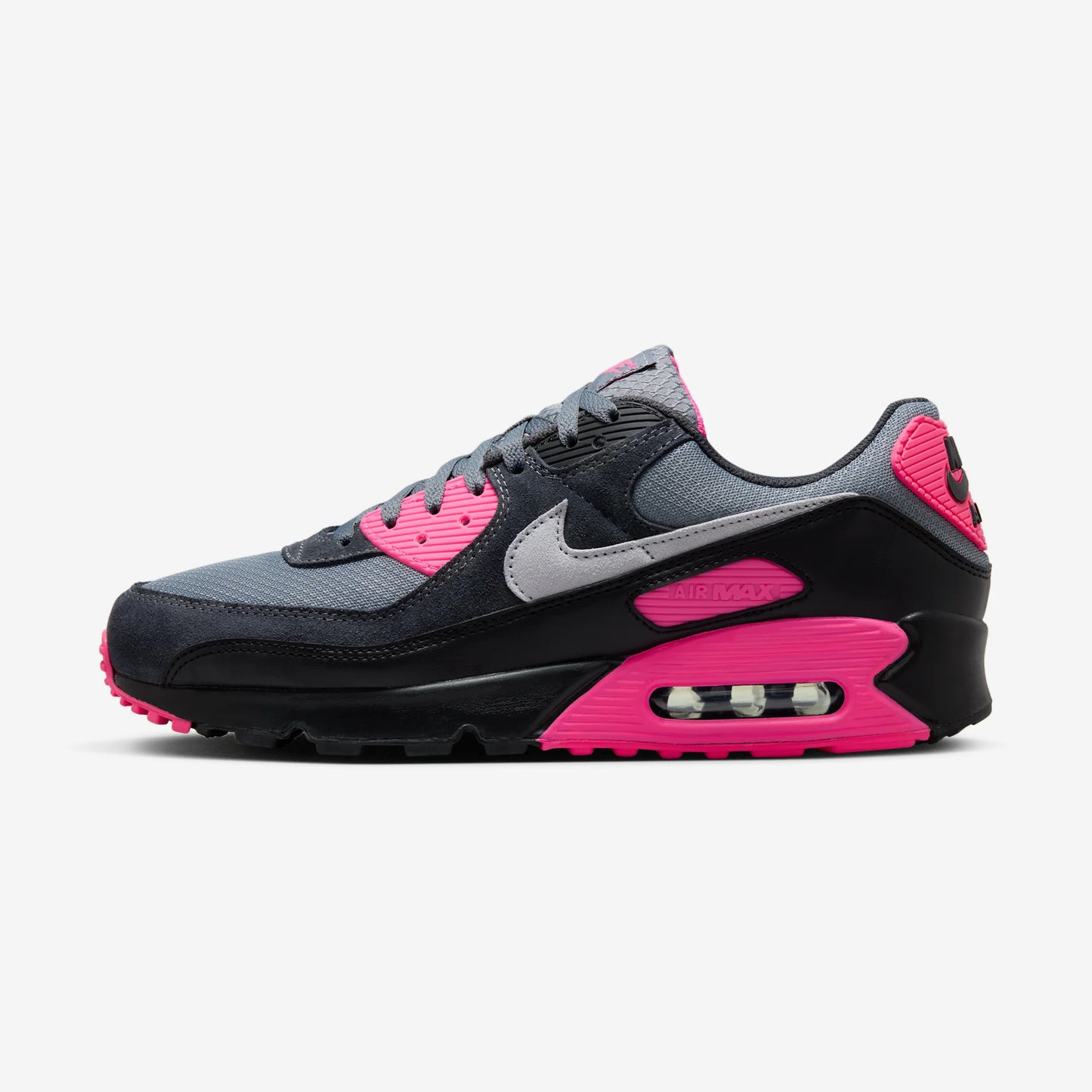 Nike Air Max 90 Wolf Grey Hyper Pink