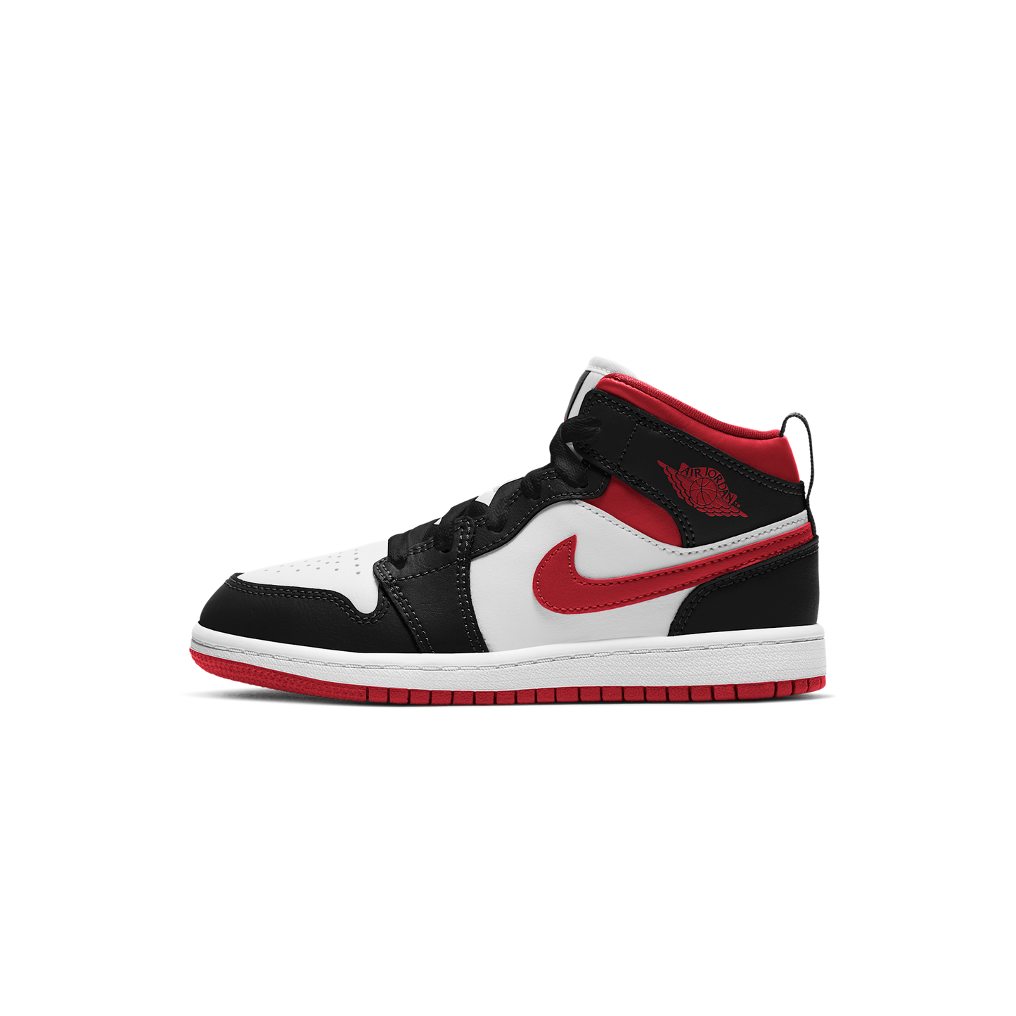 Jordan 1 Mid Gym Red Black White (PS)