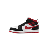 Jordan 1 Mid Gym Red Black White (PS)