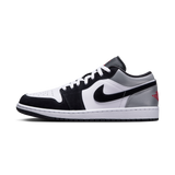 Jordan 1 Low SE White Fire Red Black Matte Silver