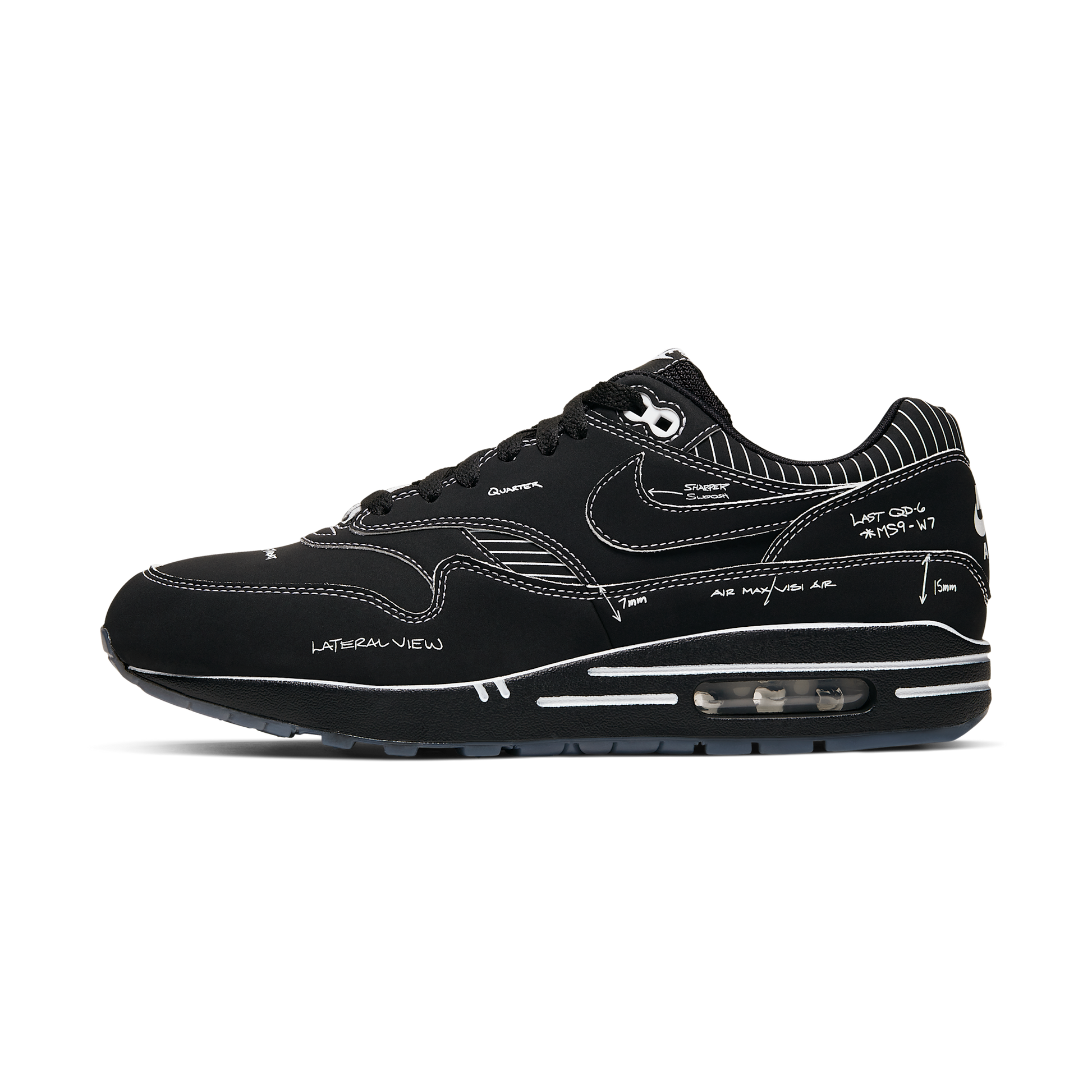 Nike Air Max 1 Tinker Sketch to Shelf Black