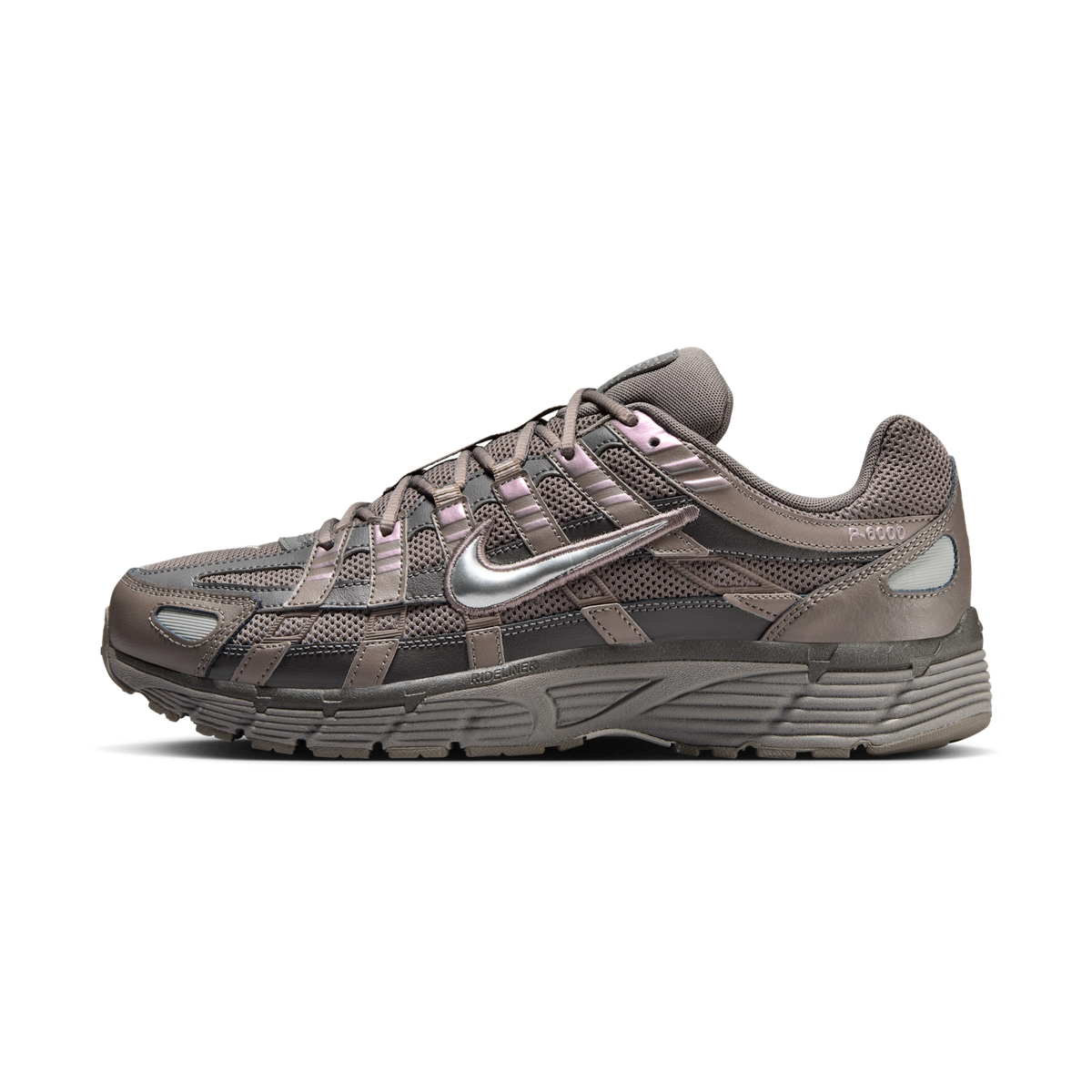 Nike P-6000 Cave Stone Medium Ash Flat Pewter Metallic Silver
