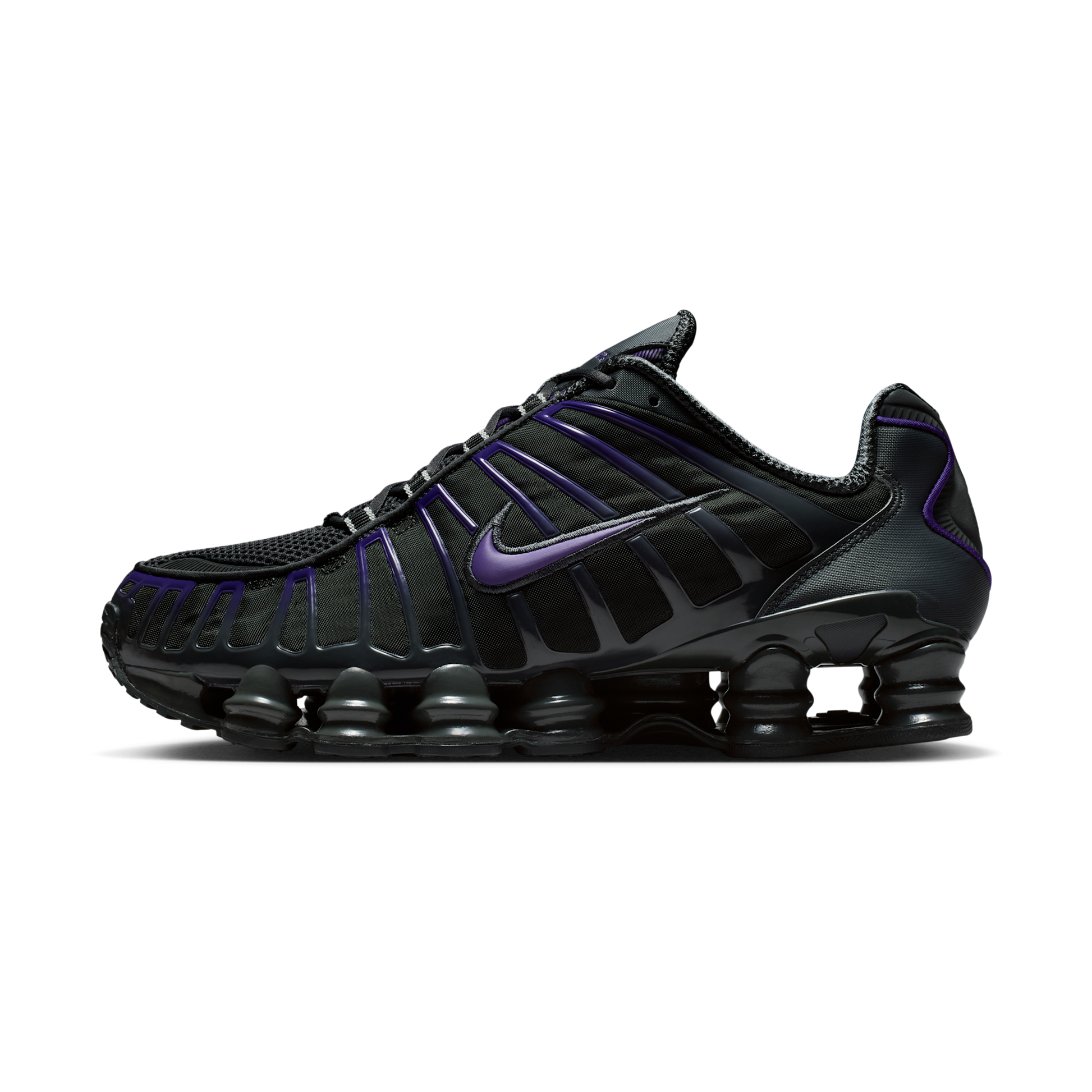 Nike Shox TL Dark Smoke Grey Court Purple