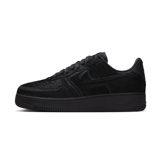Nike Air Force 1 Low '07 Triple Black Pony Hair (Women's)