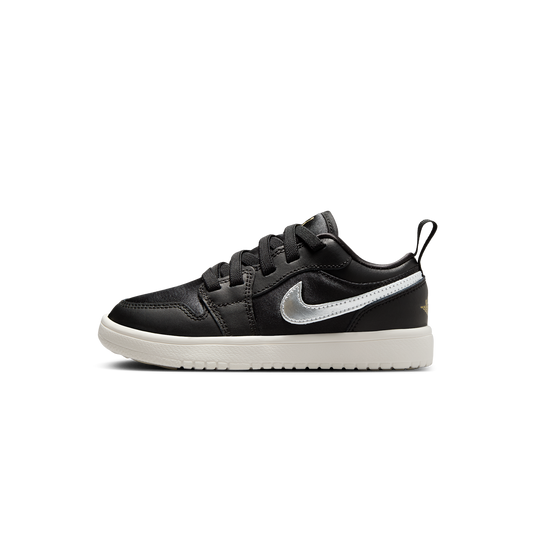 Jordan 1 Low Alt SE Black Silver Sail Gold (PS)