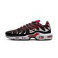 Nike Air Max Plus Black White University Red