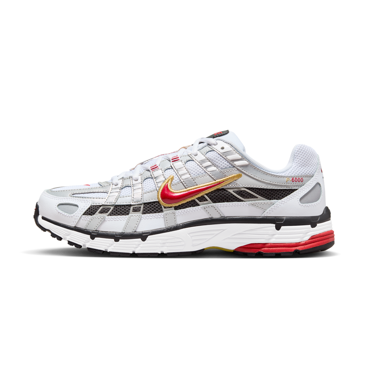 Nike P-6000 Platinum Varsity Red