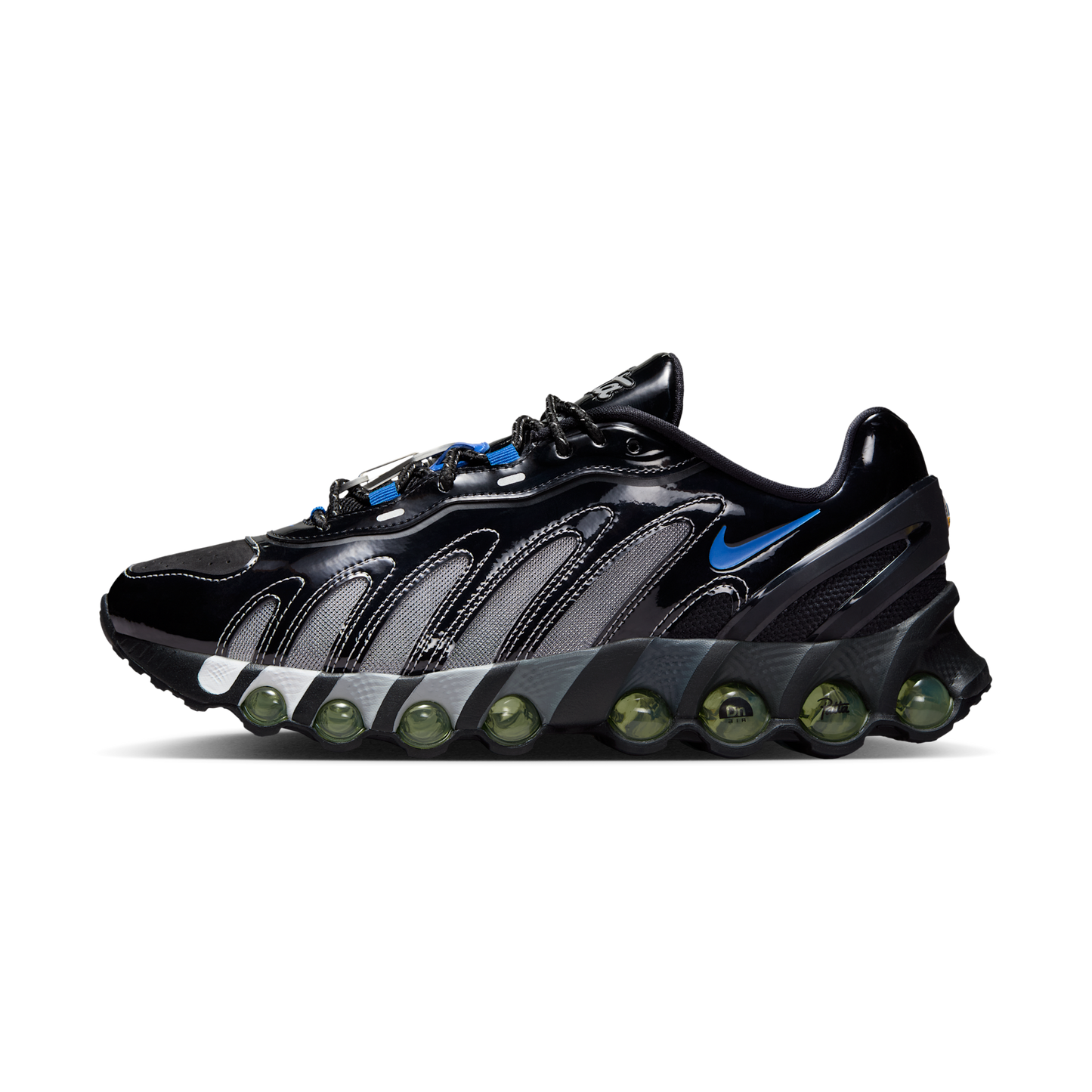 Nike Air Max Dn8 Patta Black Metallic Silver