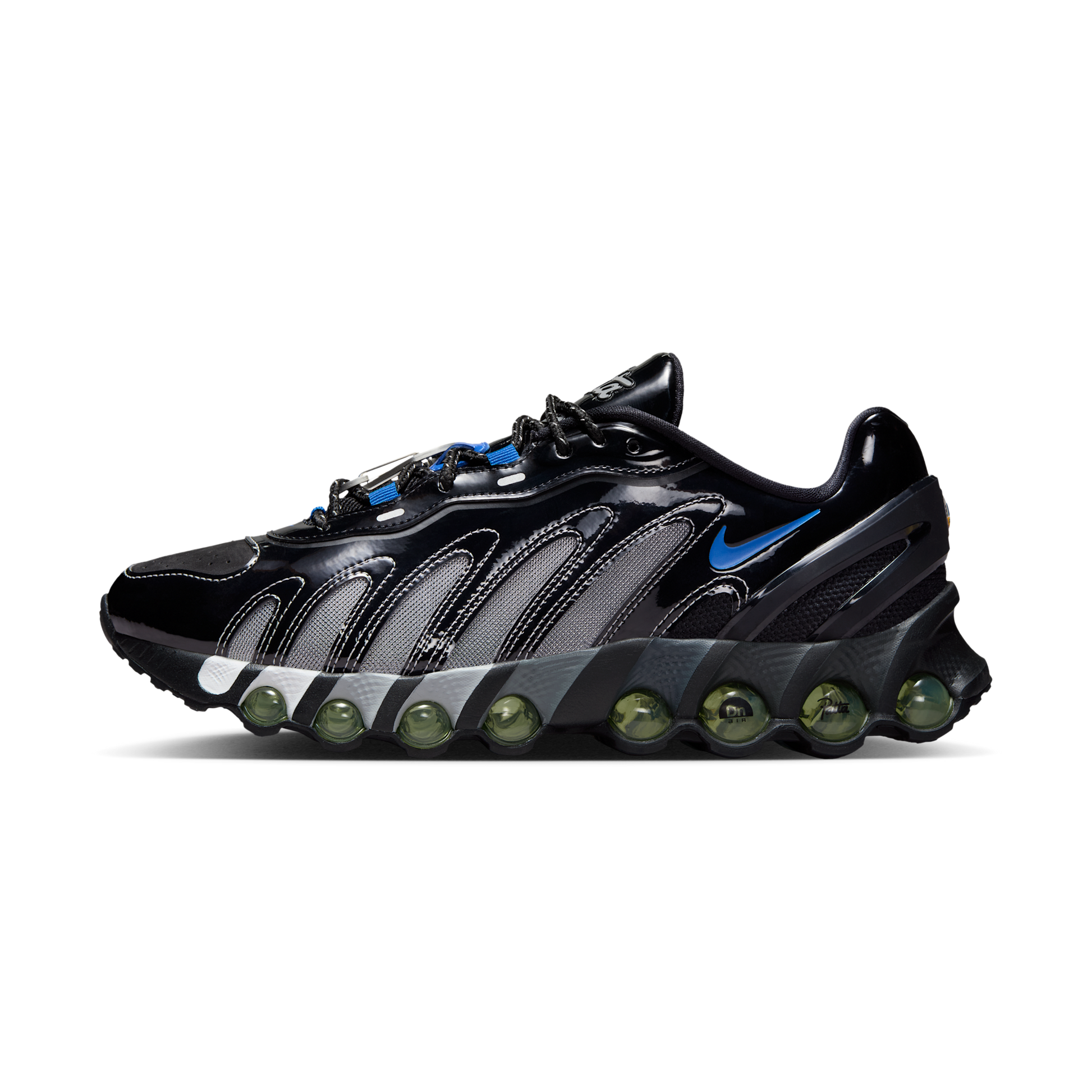 Nike Air Max Dn8 Patta Black Metallic Silver