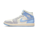 Jordan 1 Mid Psychic Blue Sail Coconut Milk (Women's)