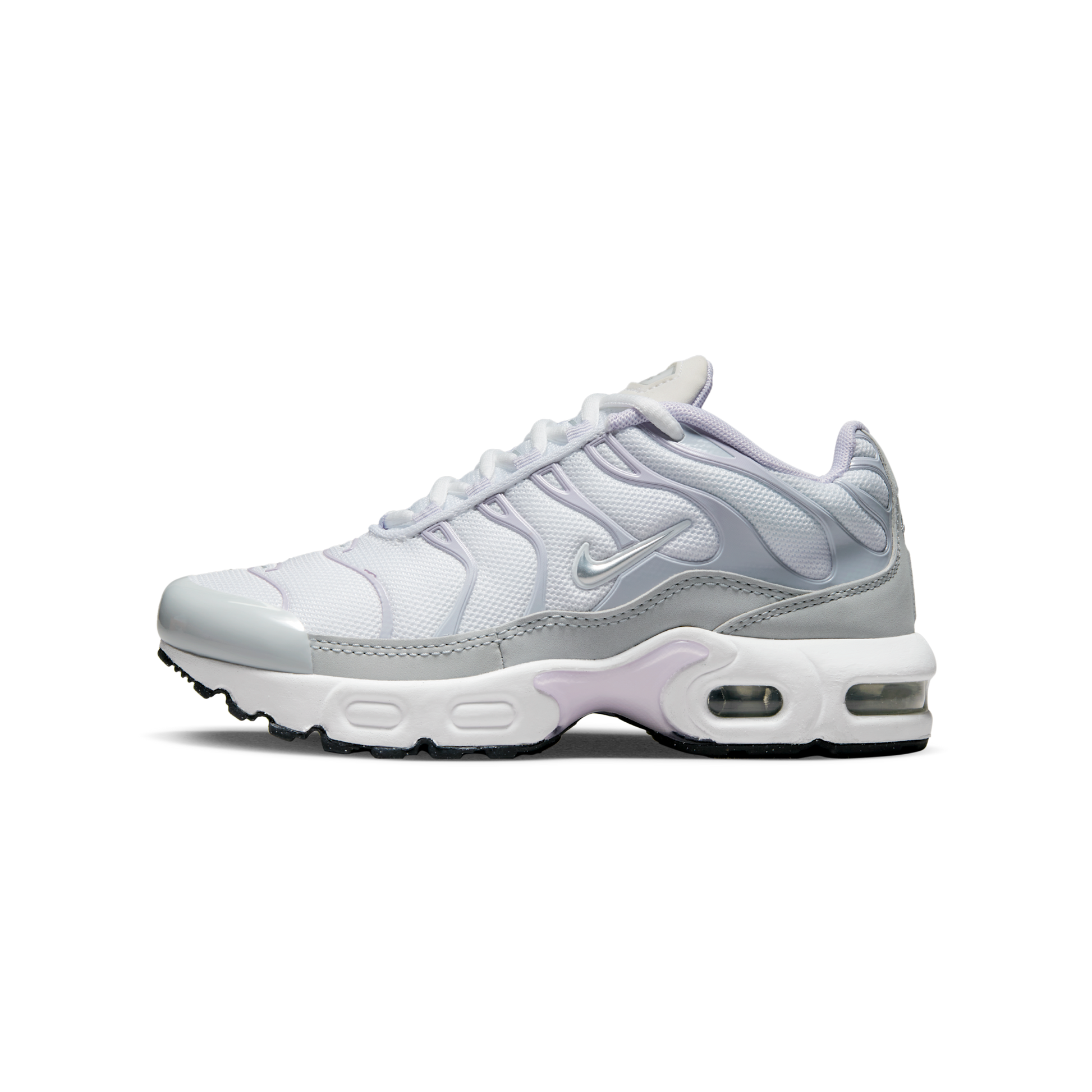 Nike Air Max Plus White Pure Platinum Violet Frost Metallic Silver (PS)