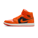Jordan 1 Mid SE Rush Orange Crimson Bliss (Women's)