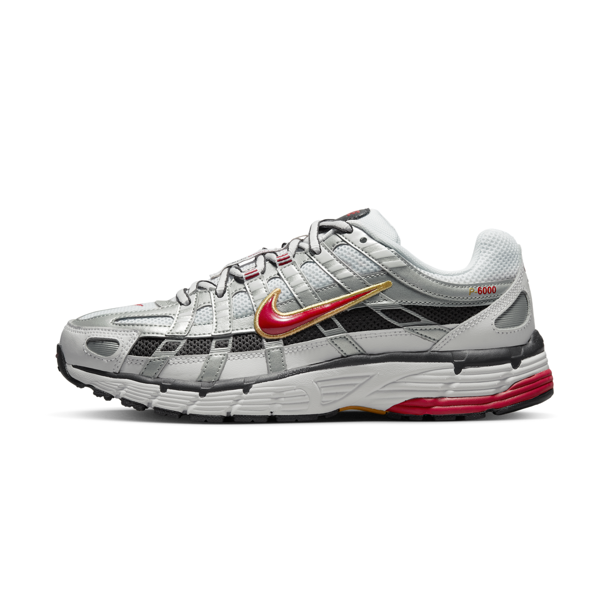 Nike P-6000 White Gold Red (Women's)