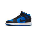 Jordan 1 Mid Black Royal Blue (GS)