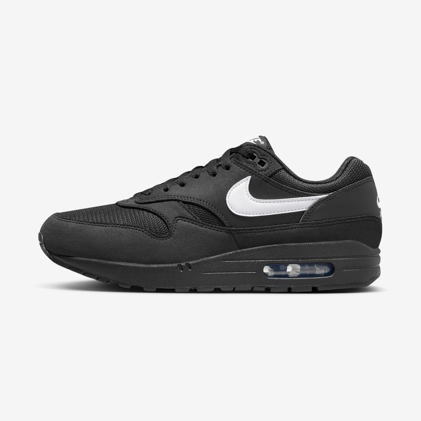 Nike Air Max 1 Black White Swoosh