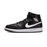 Jordan 1 Mid Black White (Women's)